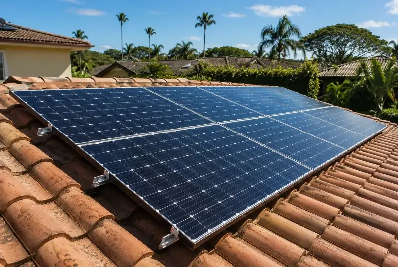 Installation de panneaux solaires à Duerne